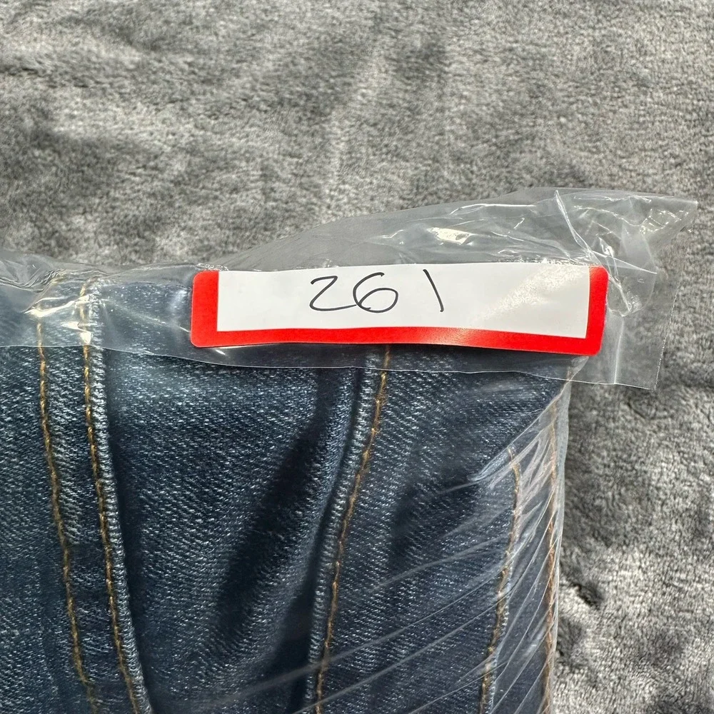 Levi's 514 Jeans Mens 33x32 Blue‎ Straight Stretch Denim Casual Everyday Washed